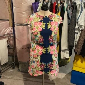 Floral mini dress size medium